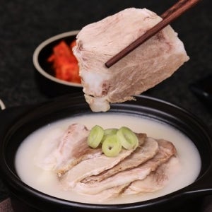 12팩 더도이종가집 부산 돼지국밥 맛집 사골육수 캠핑음식 국밥 밀키트 630g 12개