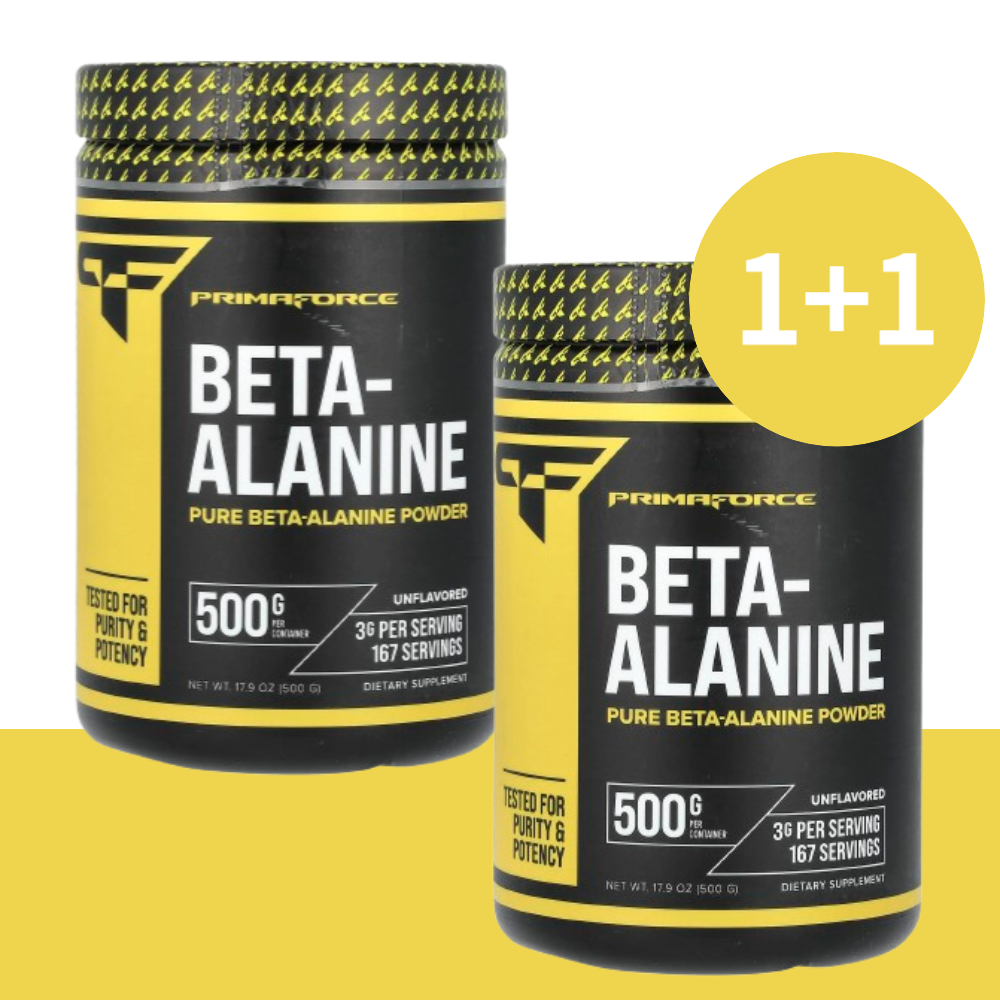 <b>프리마포스 헬스</b> 부스터 베타 알라닌 분말 무맛 500g(1+1)
