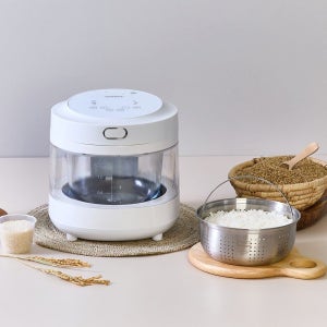 파르셀 글라스 저당밥솥 다이어트 저칼로리 당뇨 전기밥솥 4~5인분