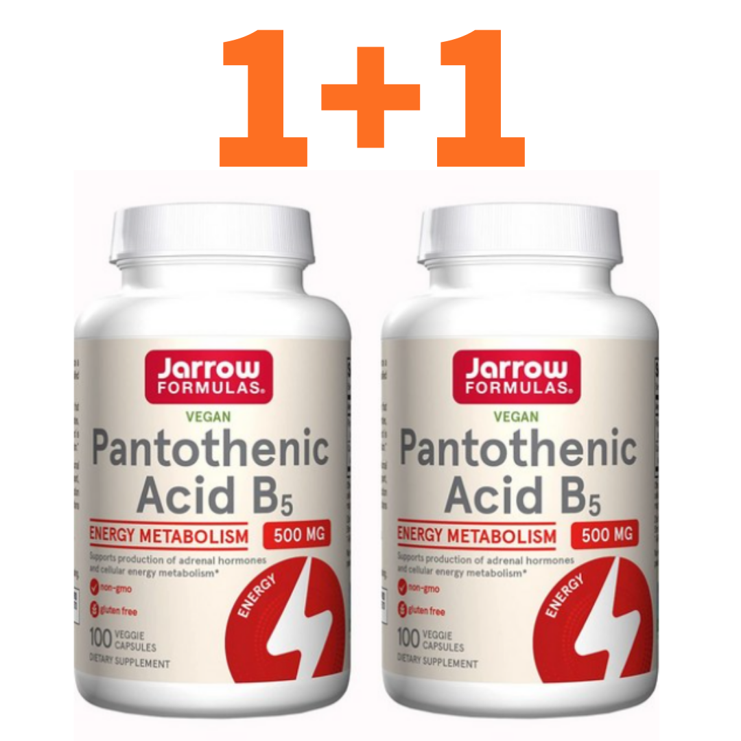 1+1 자로우 판토텐산 비타민B5 500mg 100정 2개 재로우<b>판토텐산b5500mg</b>