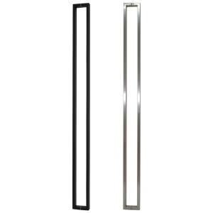 강화도어손잡이 1500mm 검정 유리문손잡이 출입문 상가문 G-01