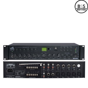 GNS GPA-160 PA앰프 160W HILOW겸용 전관방송 셀렉존 방송 카페 병원 학원