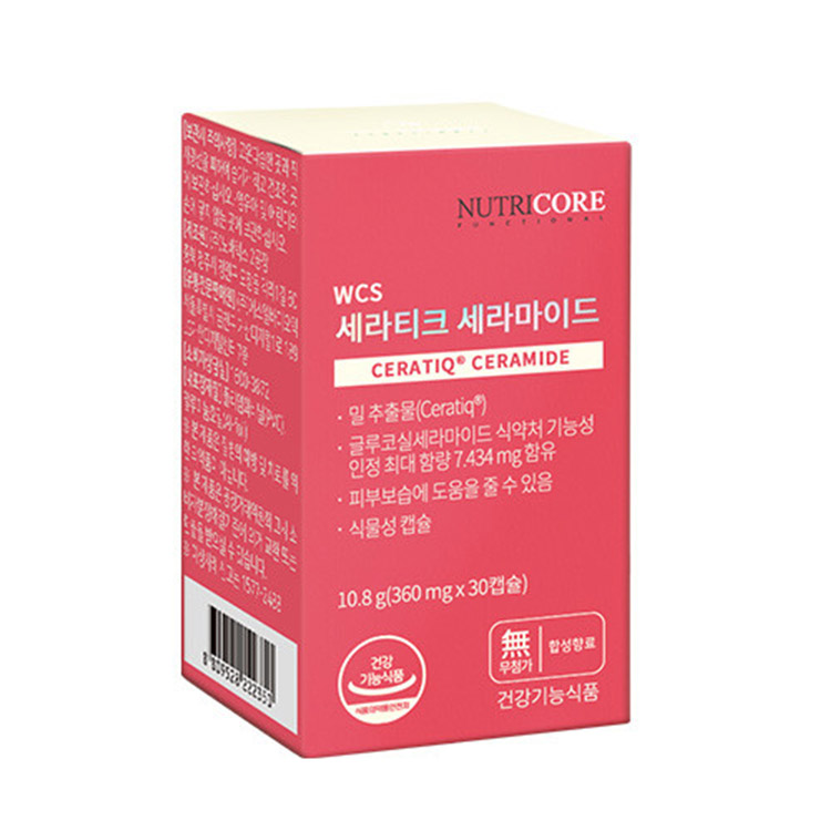 뉴트리코어 세라티크 세라마이드 30캡슐