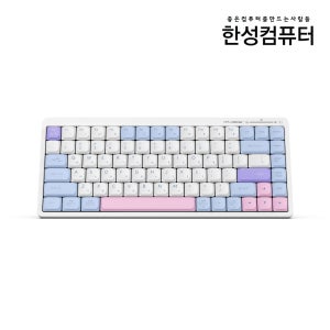 GK694 OfficeMaster 3모드 저소음 키보드 코튼 캔디, 펜타그래프