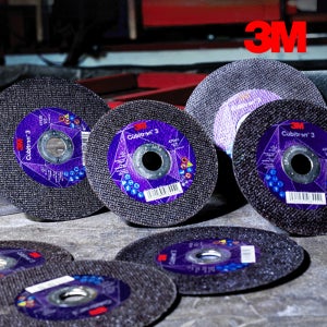 3M 절단석 큐비트론3 그라인더날 47041 105mm 50개, 1개