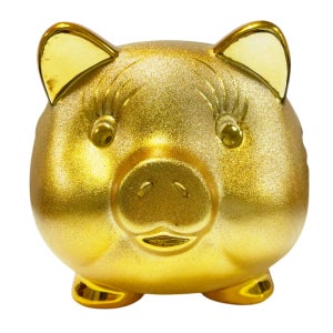 고급 황금복돼지 저금통 인테리어 장식품 금돼지 다복 개업선물 집들이 재물운 특대형