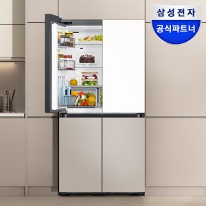 삼성 키친핏냉장고 4도어 비스포크키친핏 맥스 빌트인 냉장고 600리터 비스코프 1등급 냉장고