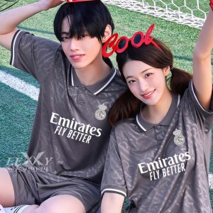 레알 써드형 746C 축구반티 스페인 회색 유니폼 스포츠 체육대회 반티