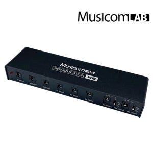 MusicomLAB 뮤지콤랩 Power Station H8 파워서플라이 제로 노이즈 독립접지 파워서플라이