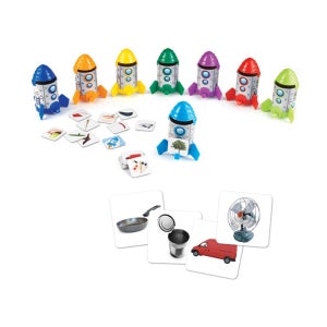 단어 어휘학습 로켓 라임익히기 영어학습교구 4세이상 유아교육 완구 GA22267