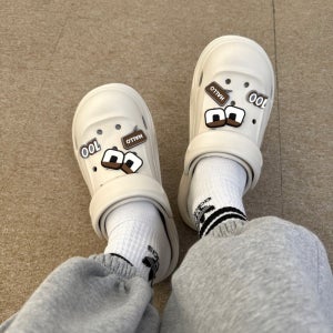 남자 키높이 샌들 크록 크럭스 리커버리 슬리퍼 쿠션 클로그