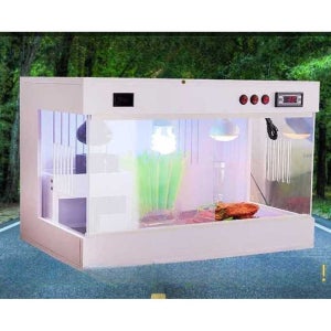 파노라마 사육장 파충류케이지 거북이 집게류 도마뱀 거미 육지거북 애완용 온도조절 가온