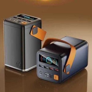 대용량 보조배터리 100000mAh 캠핑용 고속충전 휴대용 파워뱅크 220V 전원공급