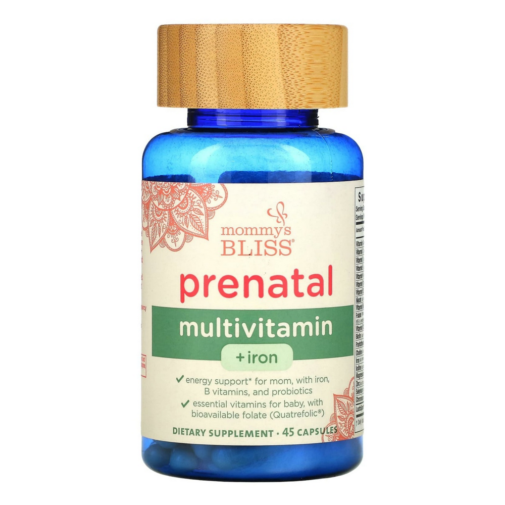 마미스블리스 <b>프리네이탈 멀티비타민</b> 플러스 철분 45캡슐