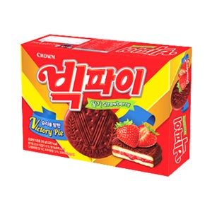 크라운 빅파이 216g 12개입