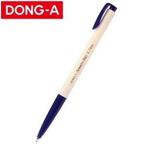 동아 스피디볼 기본 심플 볼펜 149x13mm 8g 0.7mm 블루, 1개