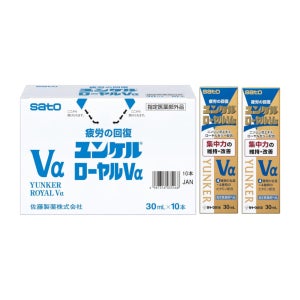 일본 사토제약 융켈 윤커 윤켈 로얄 Vα 브이알파 30ml 10병세트 피로회복제