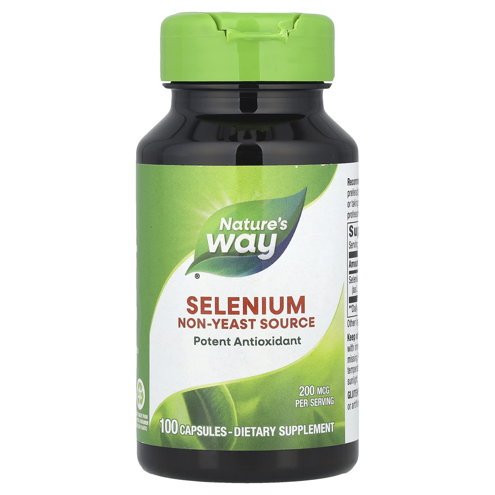 <b>Nature’s Way 셀레늄</b> Selenium 200 mcg 100 캡슐