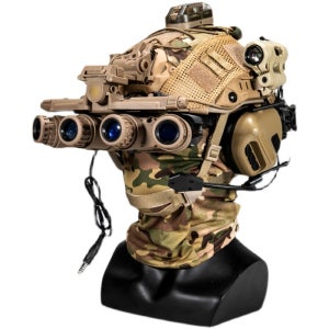 투시경 헬멧 쌍안경 망원경 방탄 헬멧 전술 밀리터리 은