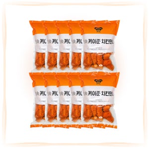 코다노 실속 케이준 치킨텐더 1kg 냉동 x 10봉