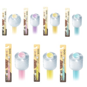 도스 360 어린이칫솔 1개입 360도 유아 아기 돌아기 신생아 키즈 주니어 유치원