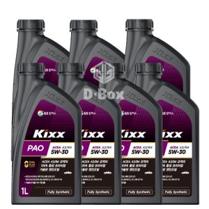 더 K9 3.8 가솔린 킥스파오 A3B4 5W30 7L 합성오일