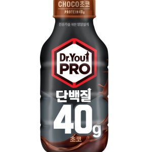 오리온 닥터유프로 단백질드링크 초코40g 350ml 헬스 음료 단백질 보충제