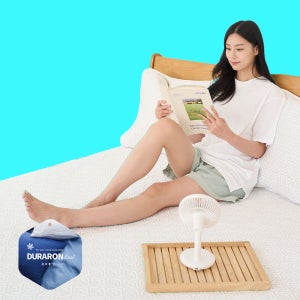 오가닉코튼 국산 냉감패드 휴비스 듀라론 여름 이불 침대패드 SS