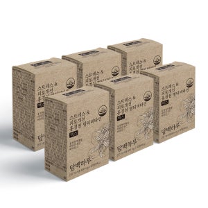 담백하루 스트레스&피로개선 홍경천 멀티비타민 맥스 6개월 6박스 360정 종합비타민