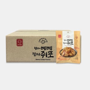 한진식품 철판에 메메 잘 구운 쥐포 48g, 20개