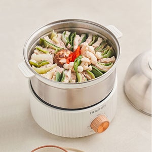 헤르젠 올스텐 3단 찜기 야채 찜솥 냄비 아이큐샵