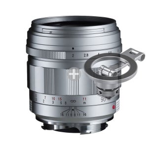 보이그랜더 APO ULTON 90mm F2 VM 실버 (레오포토 PM-03 거치대)