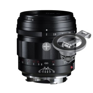 보이그랜더 APO ULTON 90mm F2 VM 블랙 (레오포토 PM-03 거치대)