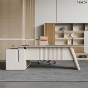 DIPYLON 대형 컴퓨터책상 임원실 중역용 재택근무 A