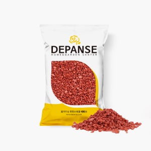 데팡스 밤색1kg 정원 마당 화분 자갈 조약돌 화분돌 경사 규사 콩자갈