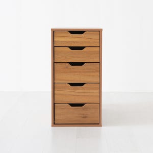 OLAF 서랍장 5단 KS1009STB 라이트브라운 6831.3815