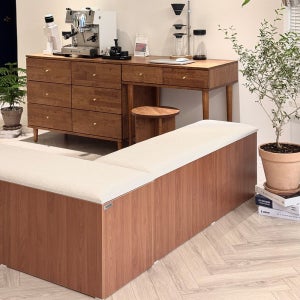 트루베퍼니처 감각 800 쿠션 수납벤치 2인용 현관의자 카페 식탁의자