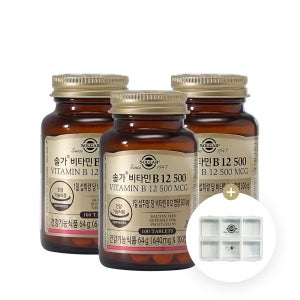 솔가 비타민B12 500 100정, 3개