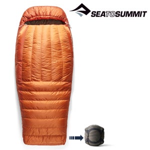 씨투써밋 베이스캠프 -9도 롱 다운 3계절 캠핑 백패킹 침낭(지퍼링크RL)