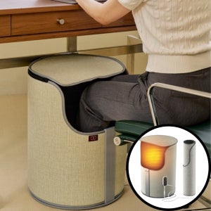 맘스품 사무실 책상 발 밑 무릎 다리 접이식 파티션 전기 발 히터 난로 온열기 히팅패드