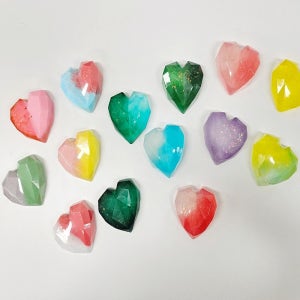 뚝딱키트 하트 오로라 비누만들기 10개 만들기취미 선물 가정의달