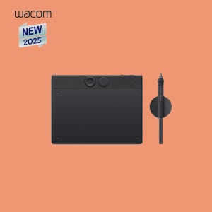 와콤 인튜어스프로 PTK470 소형 전문가용 펜타블렛 드로잉패드 웹툰 그래픽타블렛