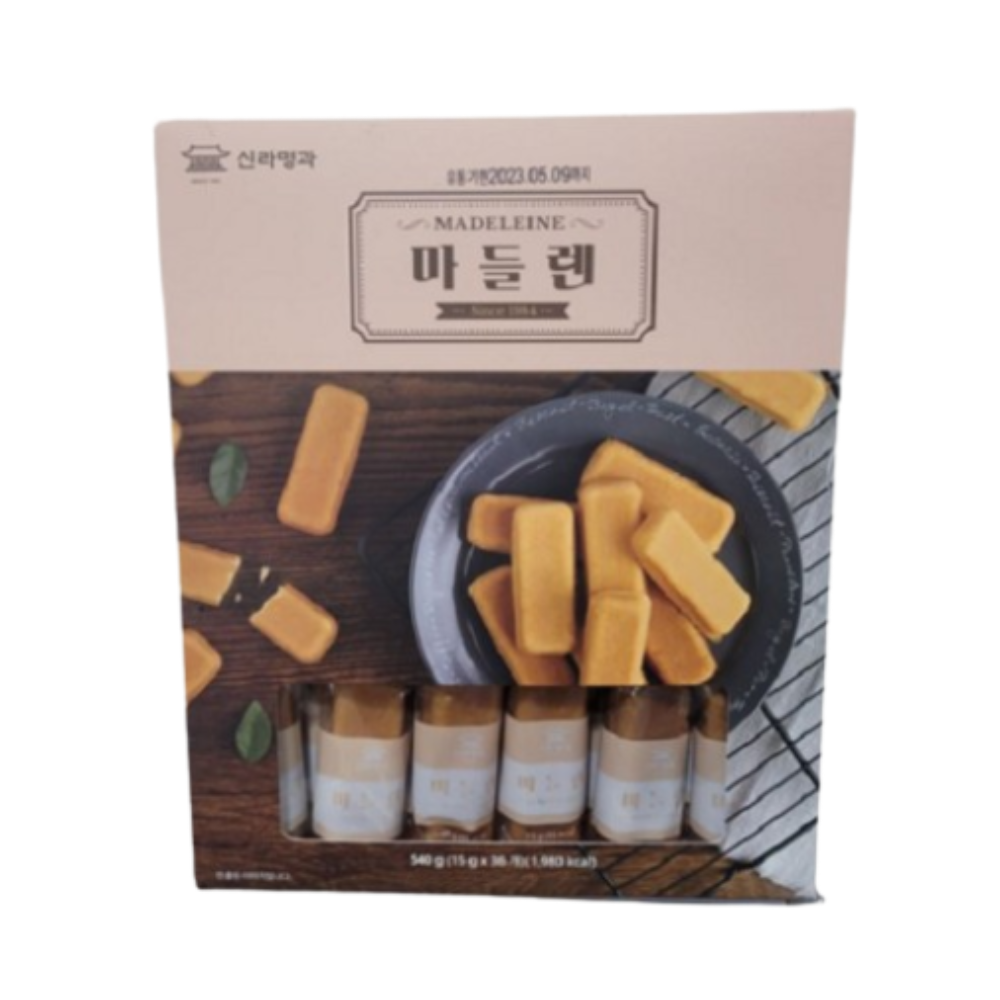 신라명과 마들렌 코스트코 마드레느 빵 간식