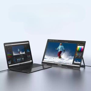 휴대용모니터 18.5 인치 휴대용 디스플레이 포터블 모니터