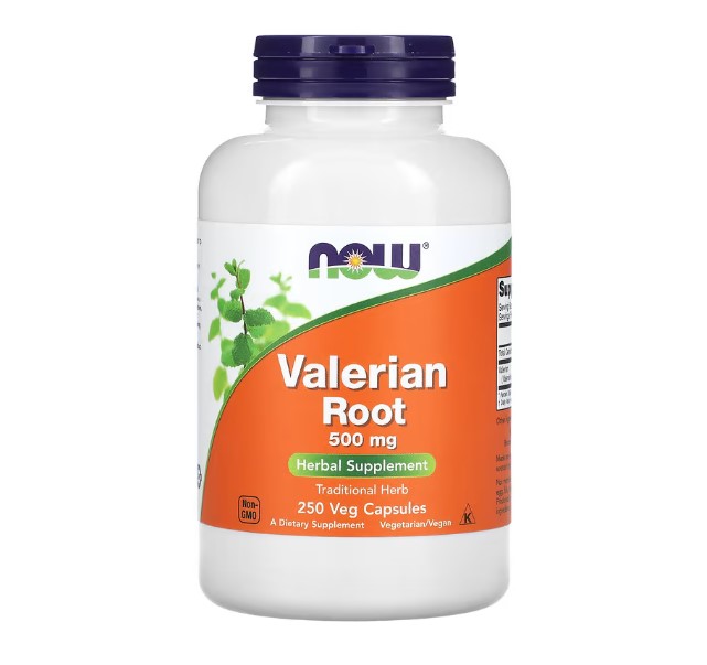 나우푸드 발레리안루트 500mg 250캡슐 125일분 쥐오줌풀 VALERIAN