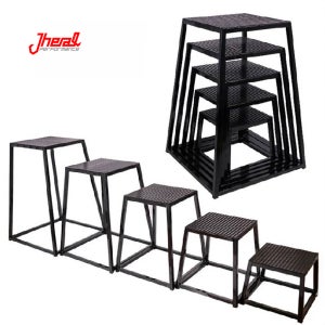 제이힐 크로스핏 런지 폴리오박스 헬스 점핑 스텝 발판 1-5단계 점프 박스 1단계 30cm