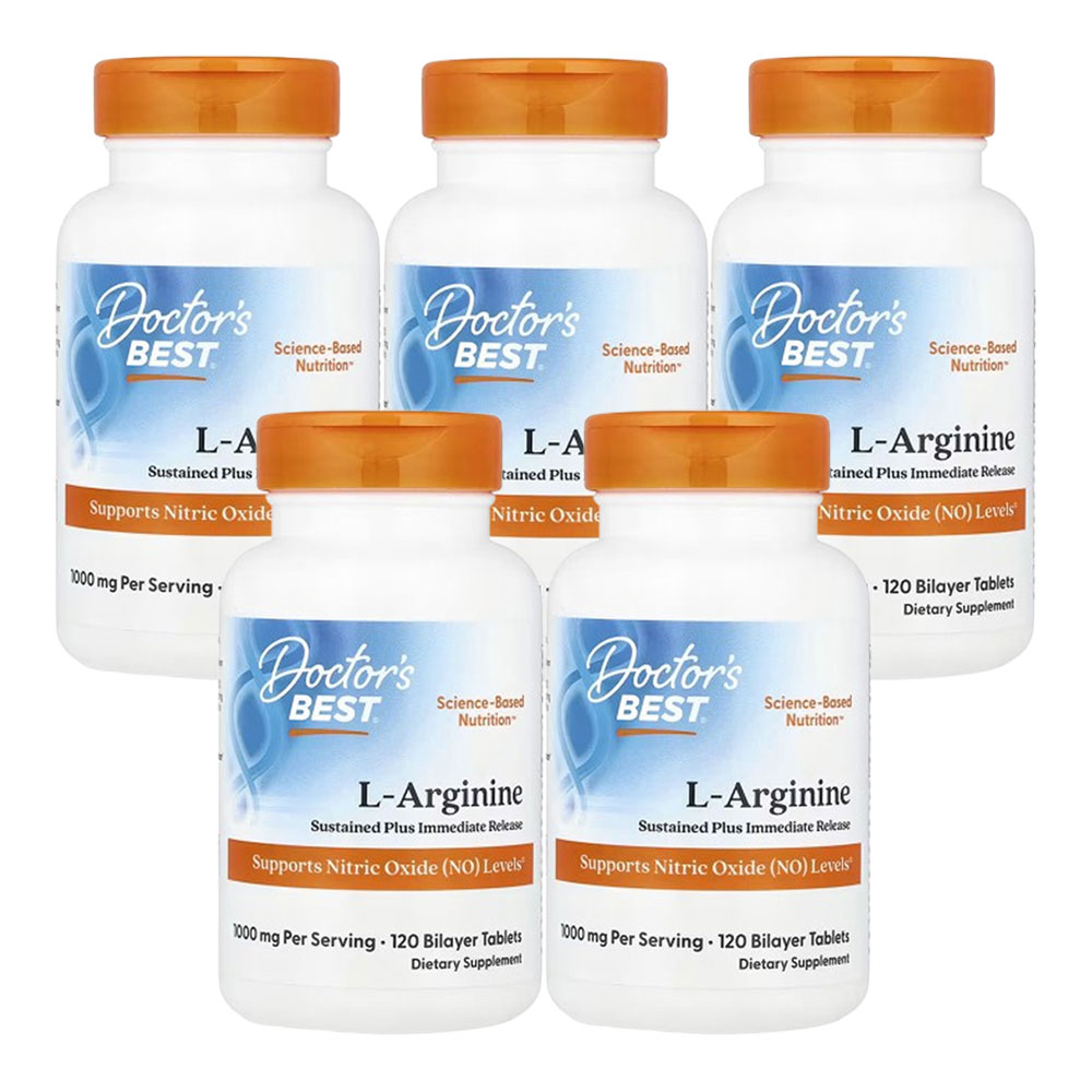 닥터 베스트 L <b>아르기닌</b> 1000mg 120정 5팩