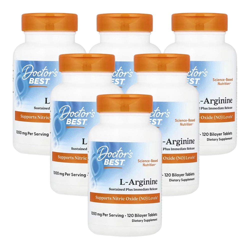 닥터 베스트 L <b>아르기닌</b> 1000mg 120정 6팩
