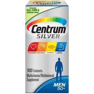센트룸 실버 포맨 50세이상 남성 종합 멀티비타민 100정 B00VDPABSC p29