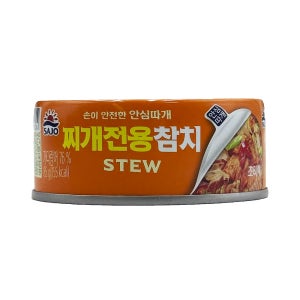 사조 안심 찌개참치캔 85g